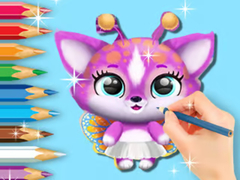 Trò chơi Coloring Book: Cute Fluvsies