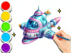 Trò chơi Coloring Book: Space Travel