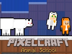 Trò chơi PixelCraft Animal School
