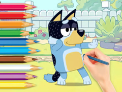 Trò chơi Coloring Book: Bluey And Bingo