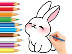 Trò chơi Coloring Book: Cute Rabbit