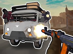 Trò chơi Road Chase. Shooter Realistic Guns