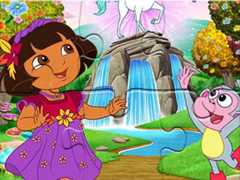 Trò chơi Jigsaw Puzzle: Dora Wonderland