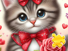 Trò chơi Jigsaw Puzzle: Rose Cat