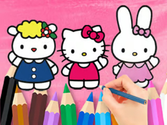 Trò chơi Coloring Book: Hello Kitty With Friends