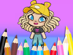 Trò chơi Coloring Book: Avatar Life Girl