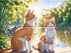 Trò chơi Jigsaw Puzzle: Cats In Pairs