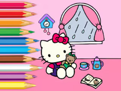 Trò chơi Coloring Book: Hello Kitty Rainy Day