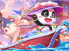 Trò chơi Jigsaw Puzzle: Baby Panda Fiesta