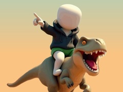 Trò chơi Stickman. Dinosaur Arena