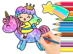 Trò chơi Coloring Book: Unicorn Princess