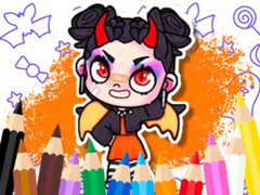 Trò chơi Coloring Book: Avatar World Cute Devil
