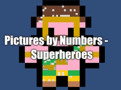 Trò chơi Pictures by Numbers - Superheroes