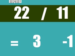 Trò chơi Division Math Quiz