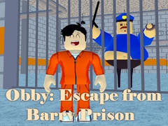 Trò chơi Obby: Escape from Barry Prison