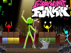 Trò chơi FNF Rush E : Animation vs. Minecraft