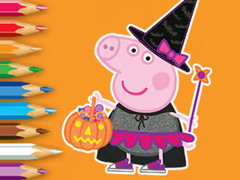Trò chơi Coloring Book: Peppa Pig Halloween