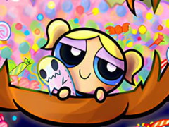 Trò chơi Jigsaw Puzzle: Powerpuff Girl Halloween
