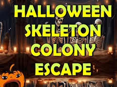Trò chơi Halloween Skeleton Colony Escape