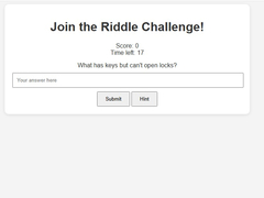 Trò chơi Riddle Challenge 