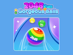 Trò chơi 2048 Run: Gorgeous Balls 
