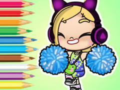 Trò chơi Coloring Book: Avatar World Cheerleader