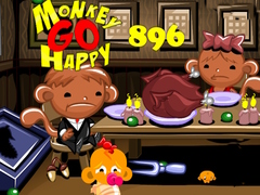 Trò chơi Monkey Go Happy Stage 896
