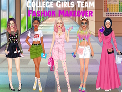 Trò chơi College Girls Team Fashion Makeover