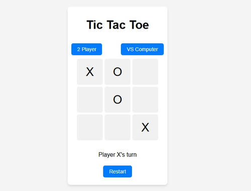 Trò chơi Tic-tac-toe cổ điển  online.