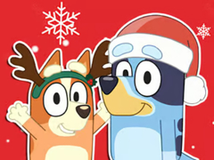 Trò chơi Jigsaw Puzzle: Bluey Christmas Gift