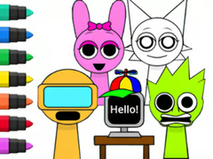 Trò chơi Coloring Book: Sprunki Incredibox