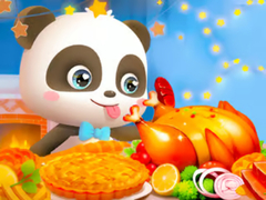 Trò chơi Jigsaw Puzzle: Little Panda Thanksgiving Feast