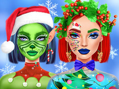 Trò chơi Ellie Christmas Makeup