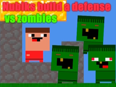 Trò chơi Nubiks build a defense vs zombies