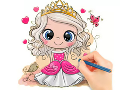 Trò chơi Coloring Book: Chibi Doll Princess
