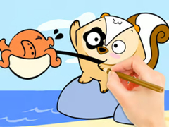 Trò chơi Coloring Book: Fishing Surprise