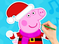 Trò chơi Coloring Book: Peppa Pig Snowman