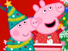 Trò chơi Jigsaw Puzzle: Peppa Pig Christmas Preparation
