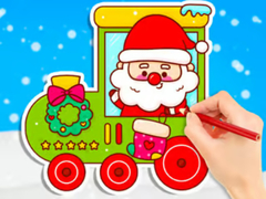 Trò chơi Coloring Book: Christmas Train