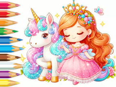 Trò chơi Coloring Book: Unicorn Secret Whisper