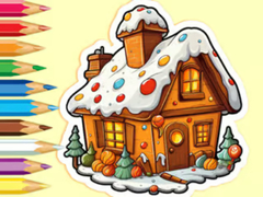 Trò chơi Coloring Book: Christmas Candy House