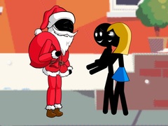 Trò chơi Stickman Santa