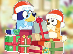 Trò chơi Jigsaw Puzzle: Bluey Christmas Unboxing