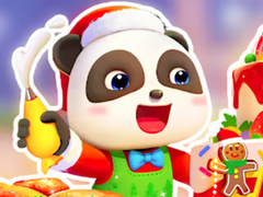 Trò chơi Jigsaw Puzzle: Baby Panda Christmas Chef