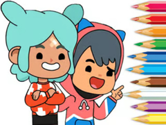 Trò chơi Coloring Book: Toca Boca Friends
