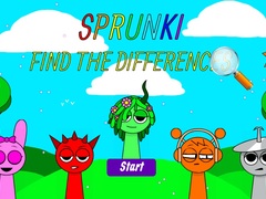 Trò chơi Sprunki Find The Differences