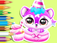 Trò chơi Coloring Book: Baby Fluff's Birthday