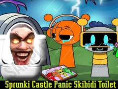 Trò chơi Sprunki Castle Panic Skibidi Toilet
