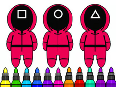 Trò chơi Coloring Book: Squid Game Mask