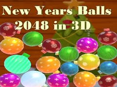 Trò chơi New Years Balls 2048 in 3D
